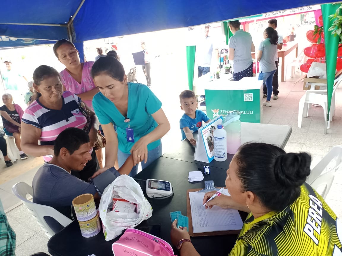 CON ÉXITO SE DESARROLLA ATENCIÓN MÉDICA GRATUITA EN MUNICIPALIDAD DE MORALES. 